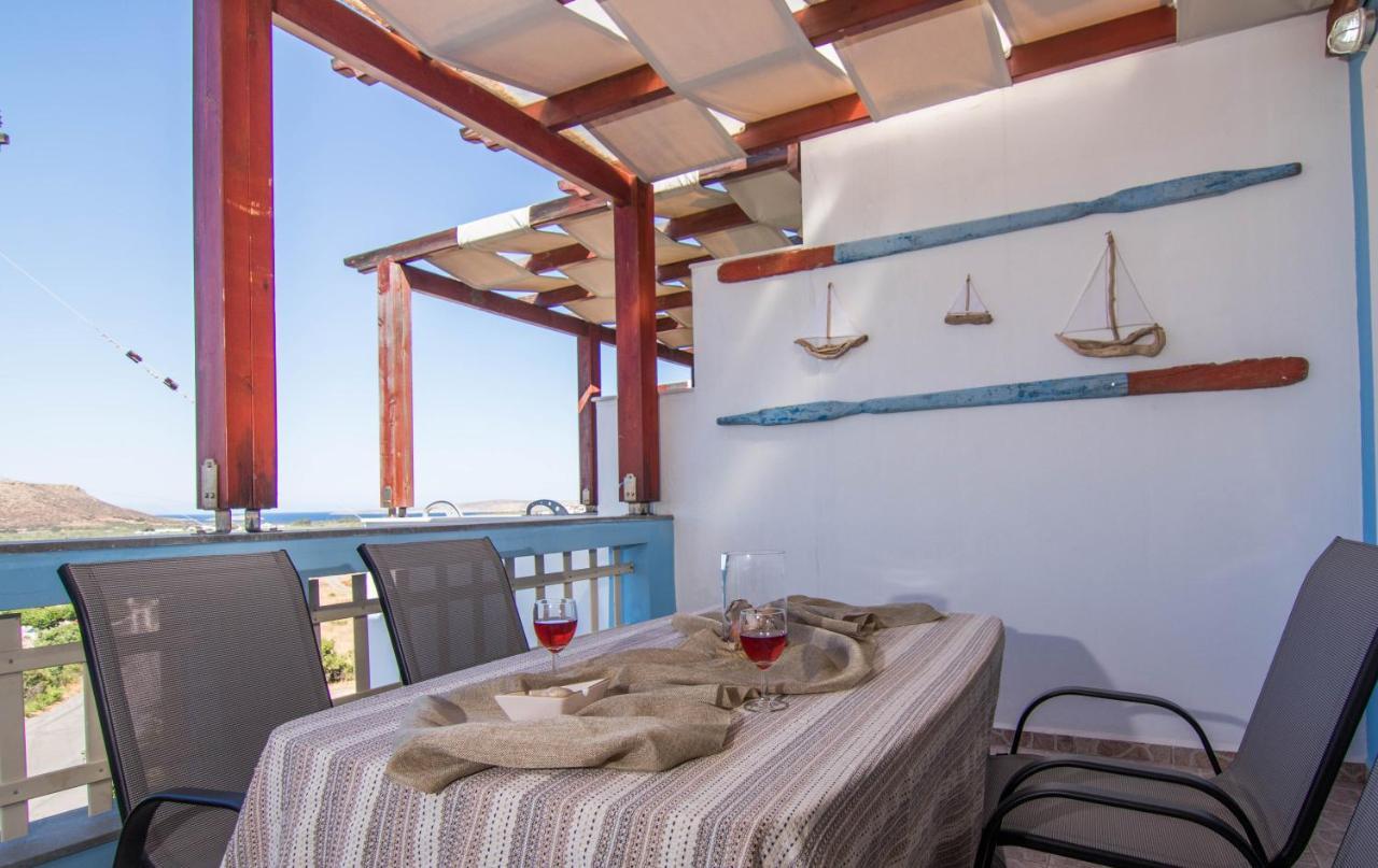 Fedra Apartments, View, Free Parking, 2Mins To Beach Palekastro Exteriör bild